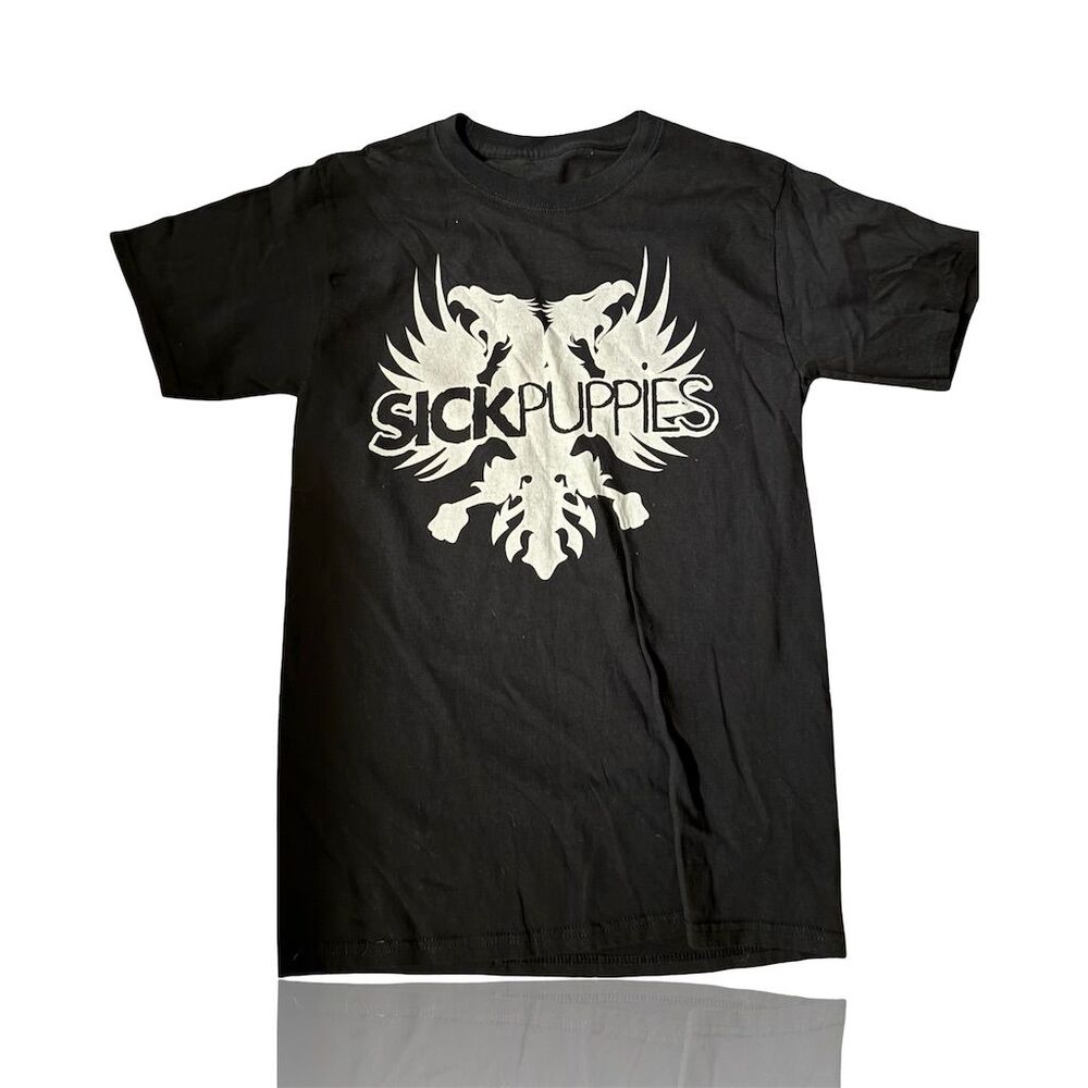 Sick Puppies Band T-Shirt Black Concert Tee: The Scene: Band merch